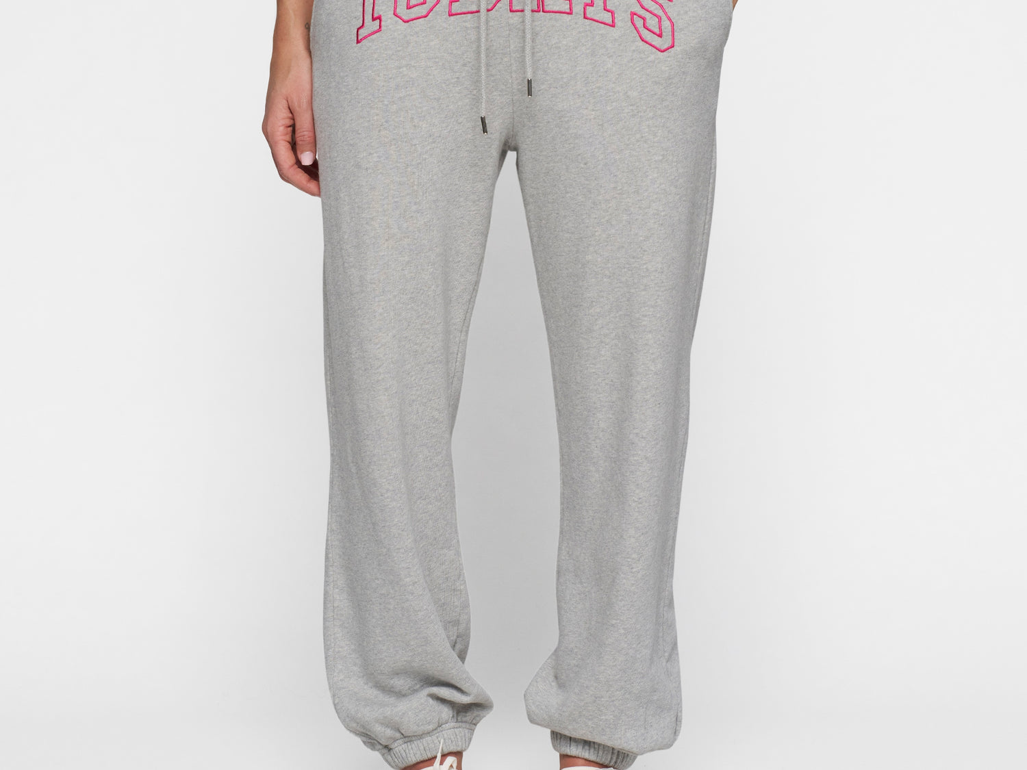 Bar jogger fleece | light grey melee