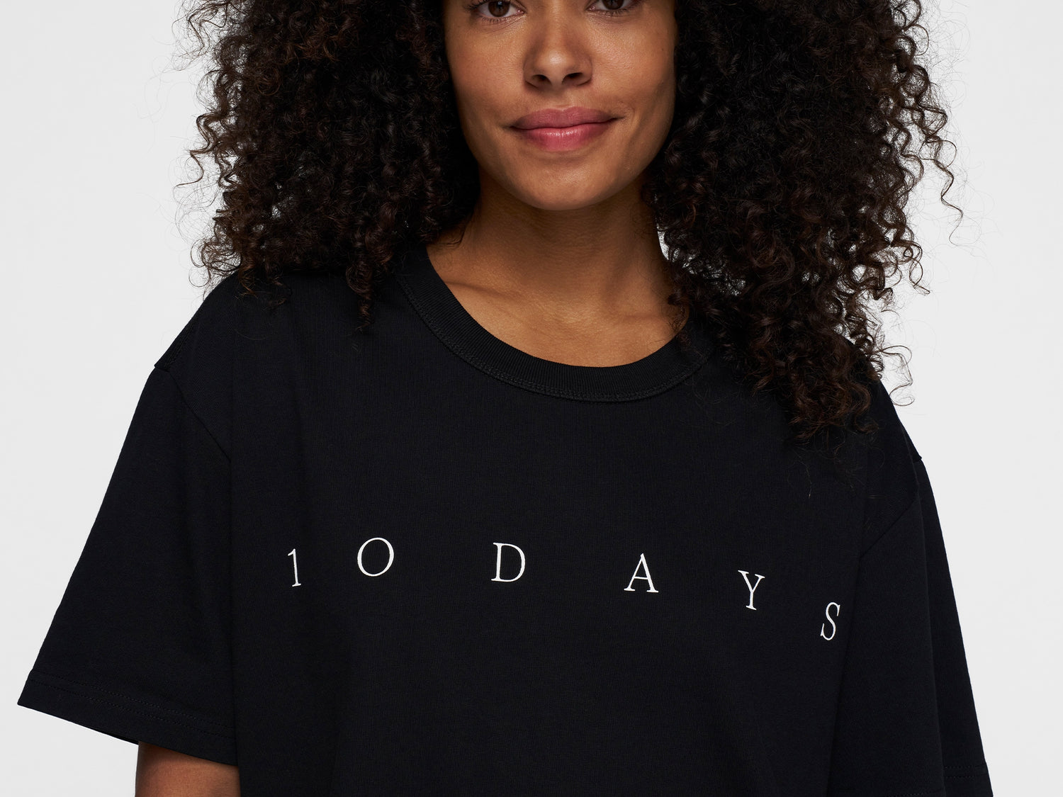short sleeve tee logo | black