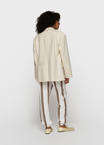 proud blazer | soft vanilla