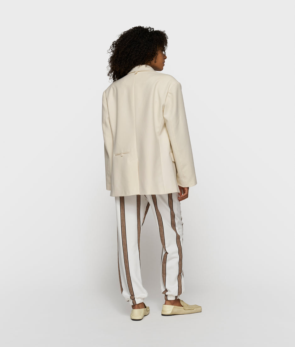 proud blazer | soft vanilla