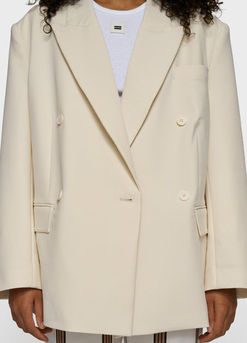 proud blazer | soft vanilla