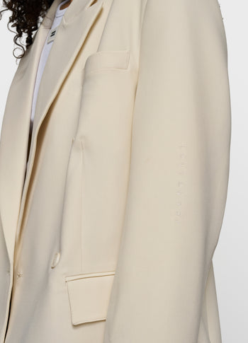 proud blazer | soft vanilla