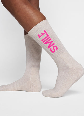 socks smile | soft white melee