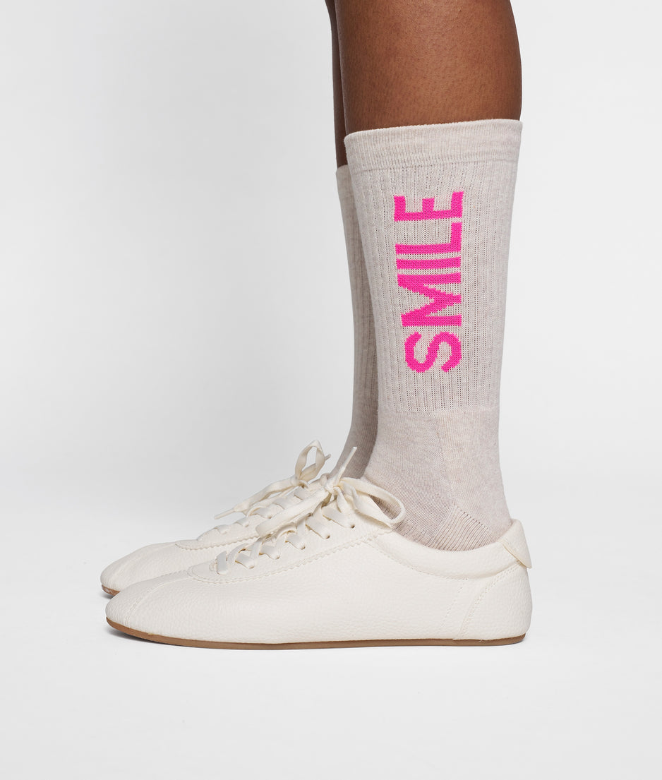 socks smile | soft white melee