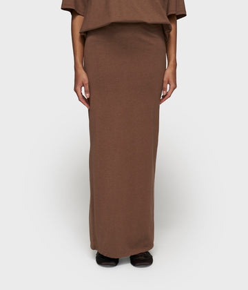 long skirt | truffle