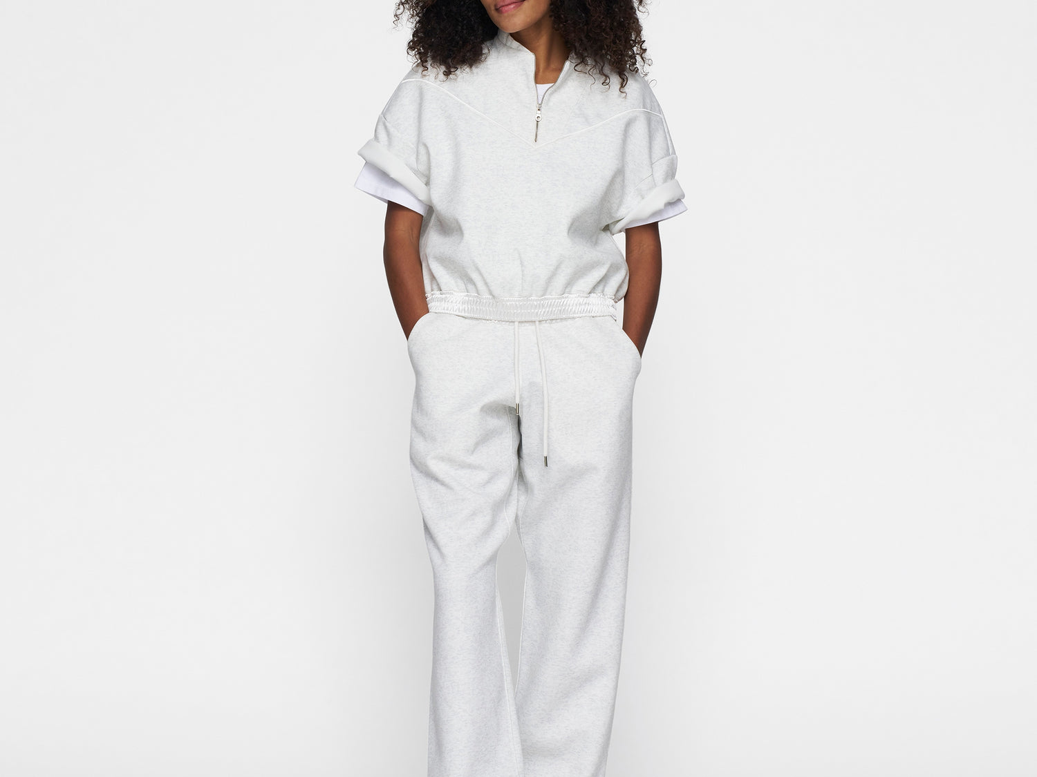 jogger neoprene | white melee