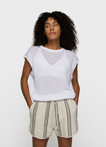 balloon top mesh | white