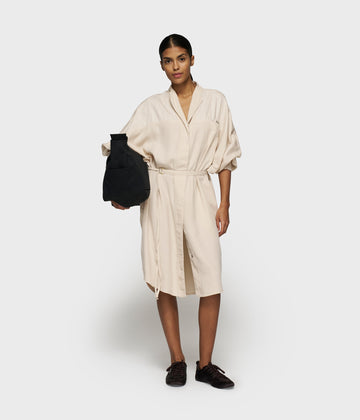 kimono dress tencel | light earth