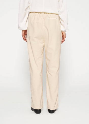 wide pants | light natural