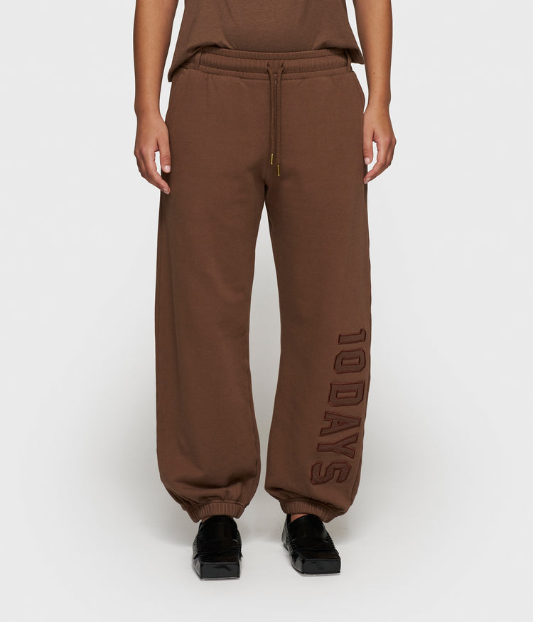 Bar jogger fleece | truffle