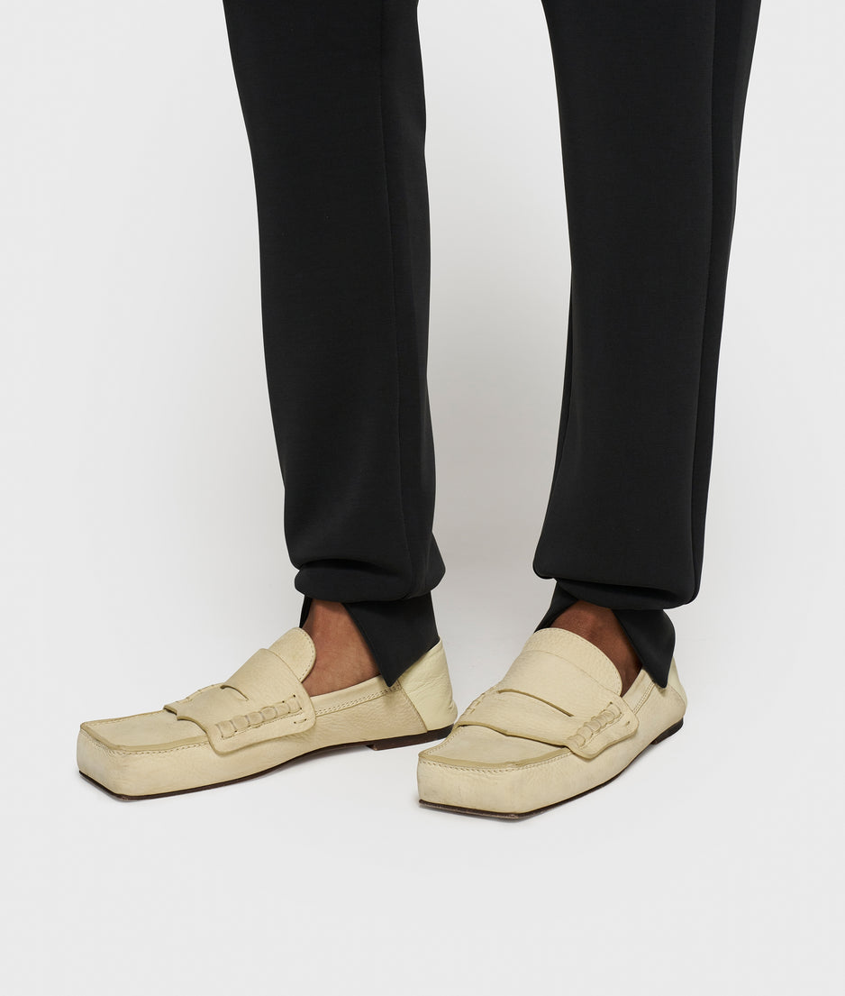 soft scuba cuff jogger | black