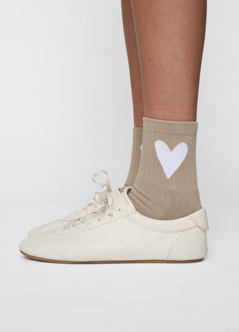 socks heart | rope