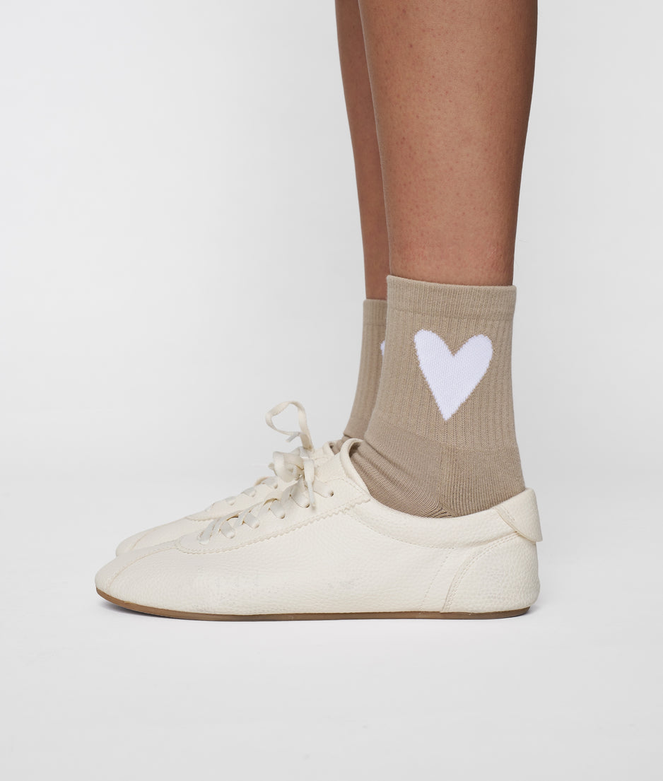socks heart | rope