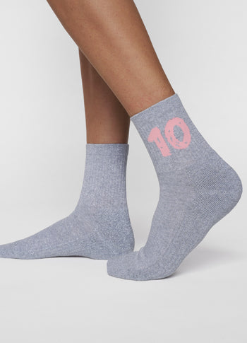 socks 10 | silver