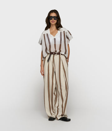 Bar piece stripes | soft white melee