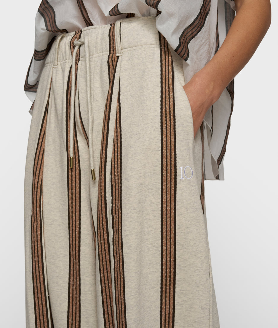 Bar piece stripes | soft white melee