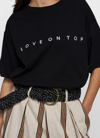 love tee | black