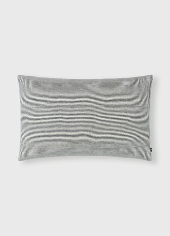 pillow denim stripe 40x60 | ecru