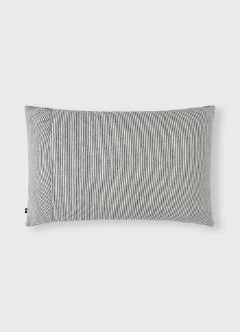 pillow denim stripe 40x60 | ecru