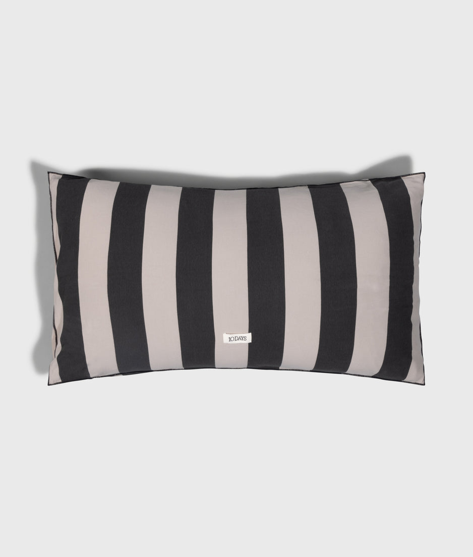 pillow stripes 50x90 | black