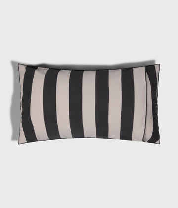 pillow stripes 50x90 | black