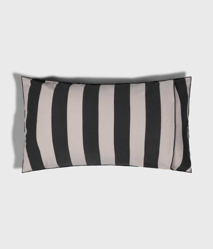 pillow stripes 50x90 | black