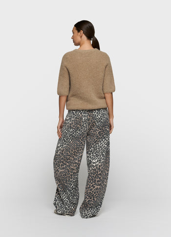 short sleeve knit sweater | fudge