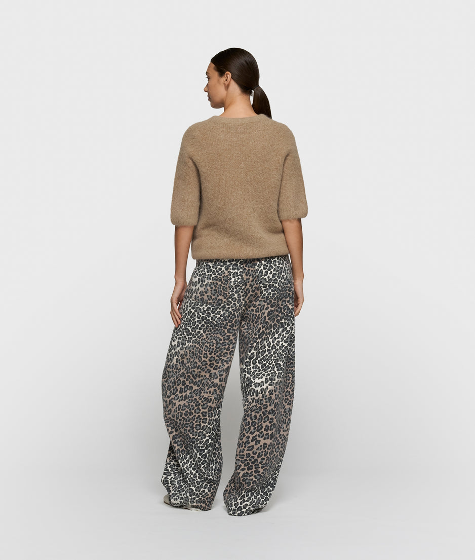 short sleeve knit sweater | fudge