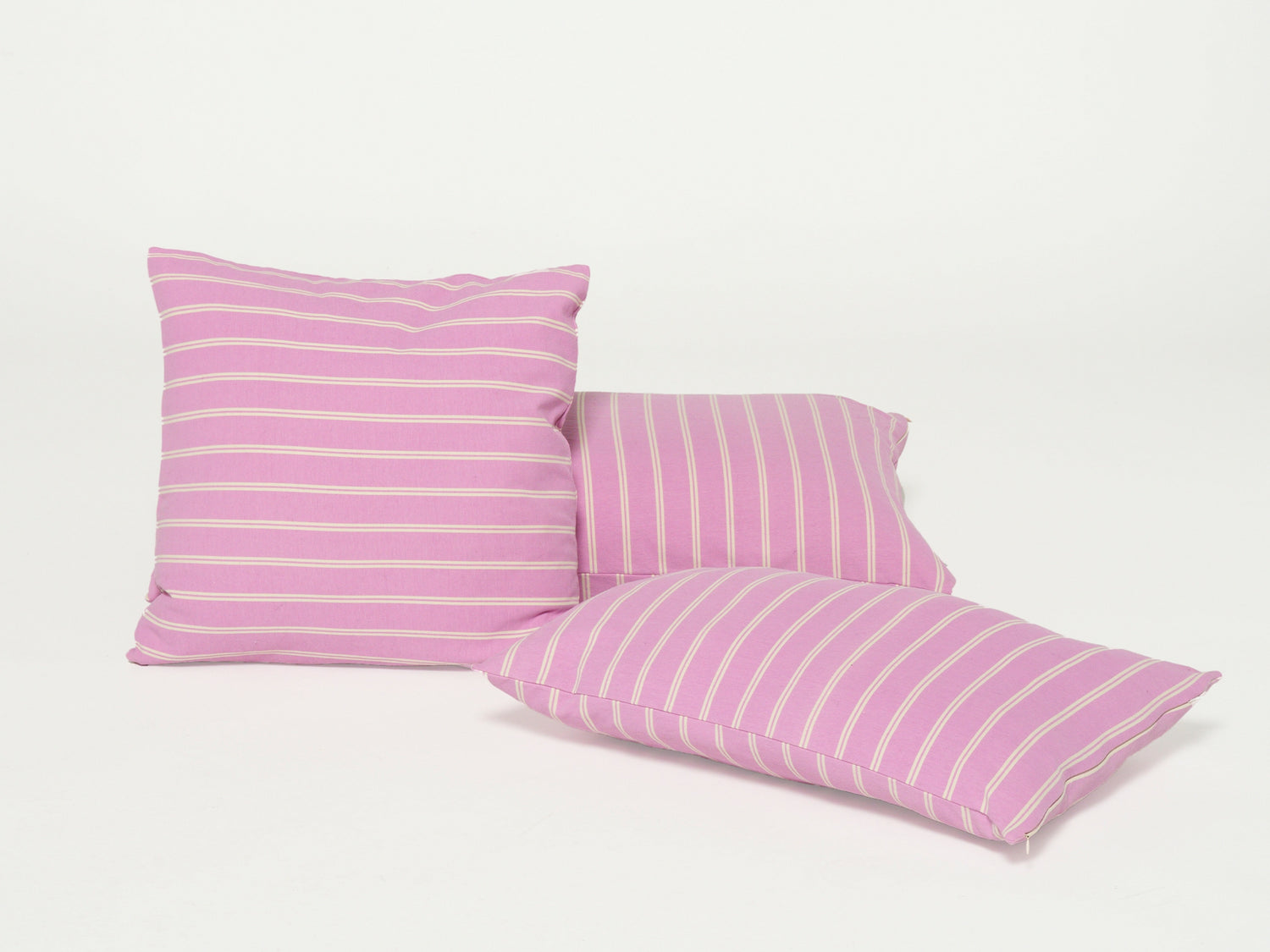 pillow double stripes 50x50 | violet