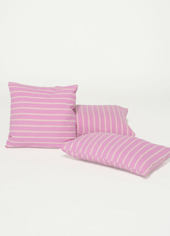 pillow double stripes 50x50 | violet