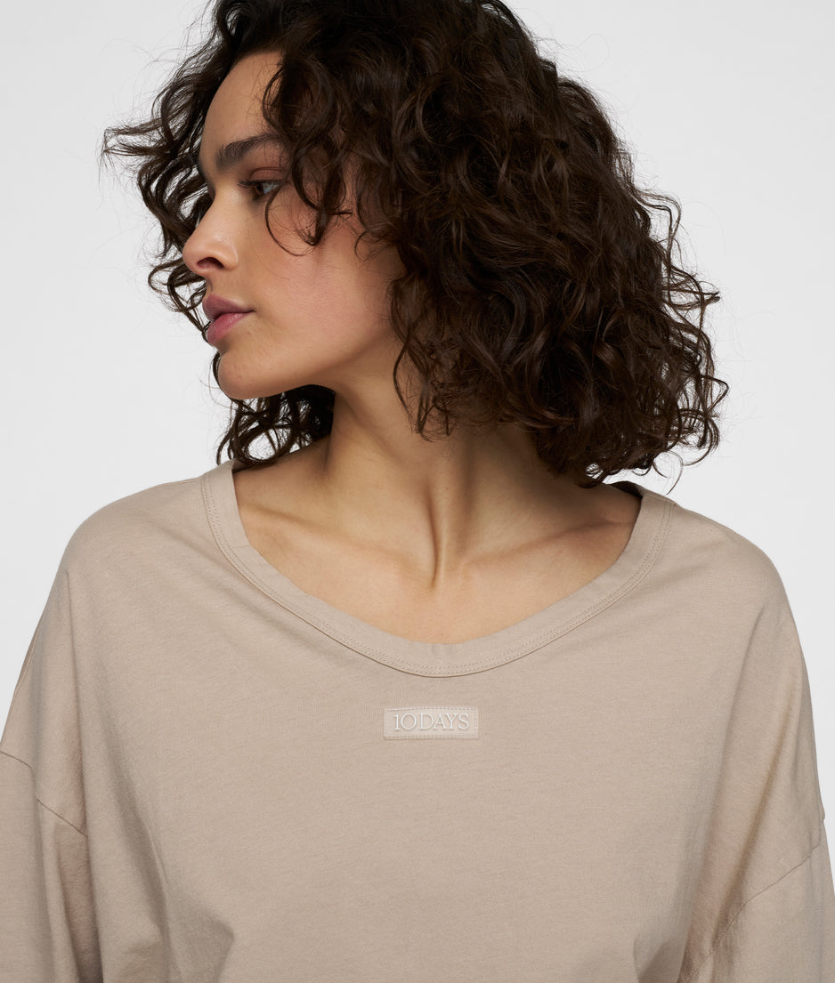 boxy tee | rope