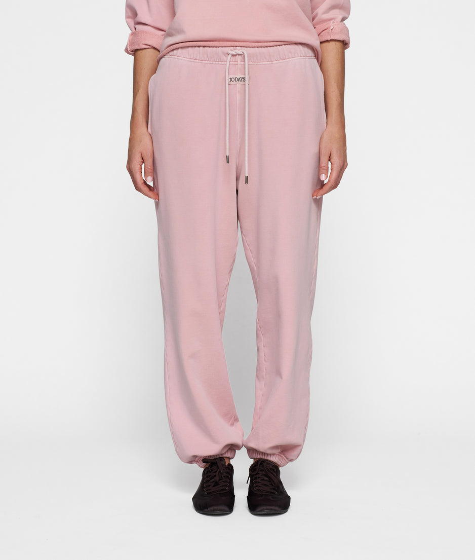 Bar jogger fleece | raspberry