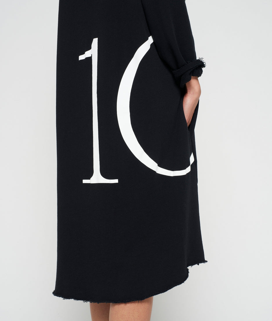 oversized dress 10 | black