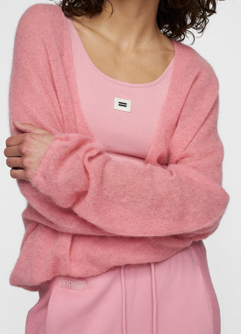 ballet top back scoop | bright raspberry
