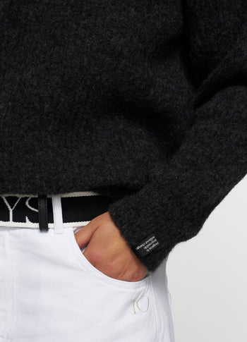 soft v-neck sweater knit | antra melee