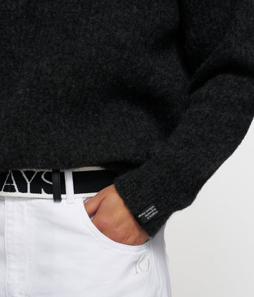 soft v-neck sweater knit | antra melee