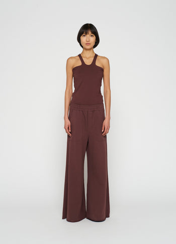 sporty wrapper | aubergine