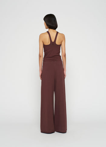 sporty wrapper | aubergine