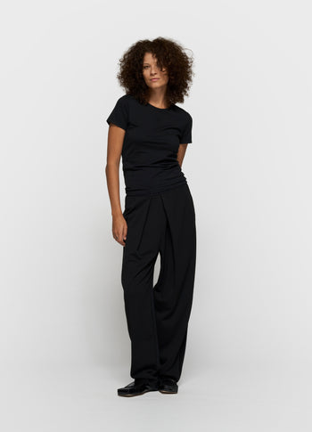 slim short sleeve tee | black