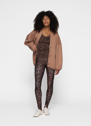wrapper leopard | dark fudge