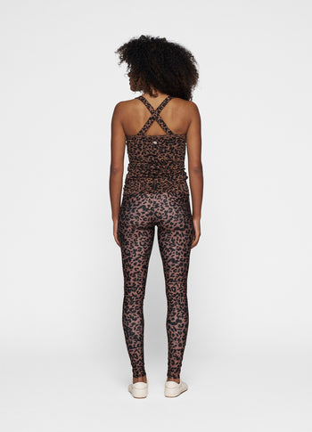 wrapper leopard | dark fudge