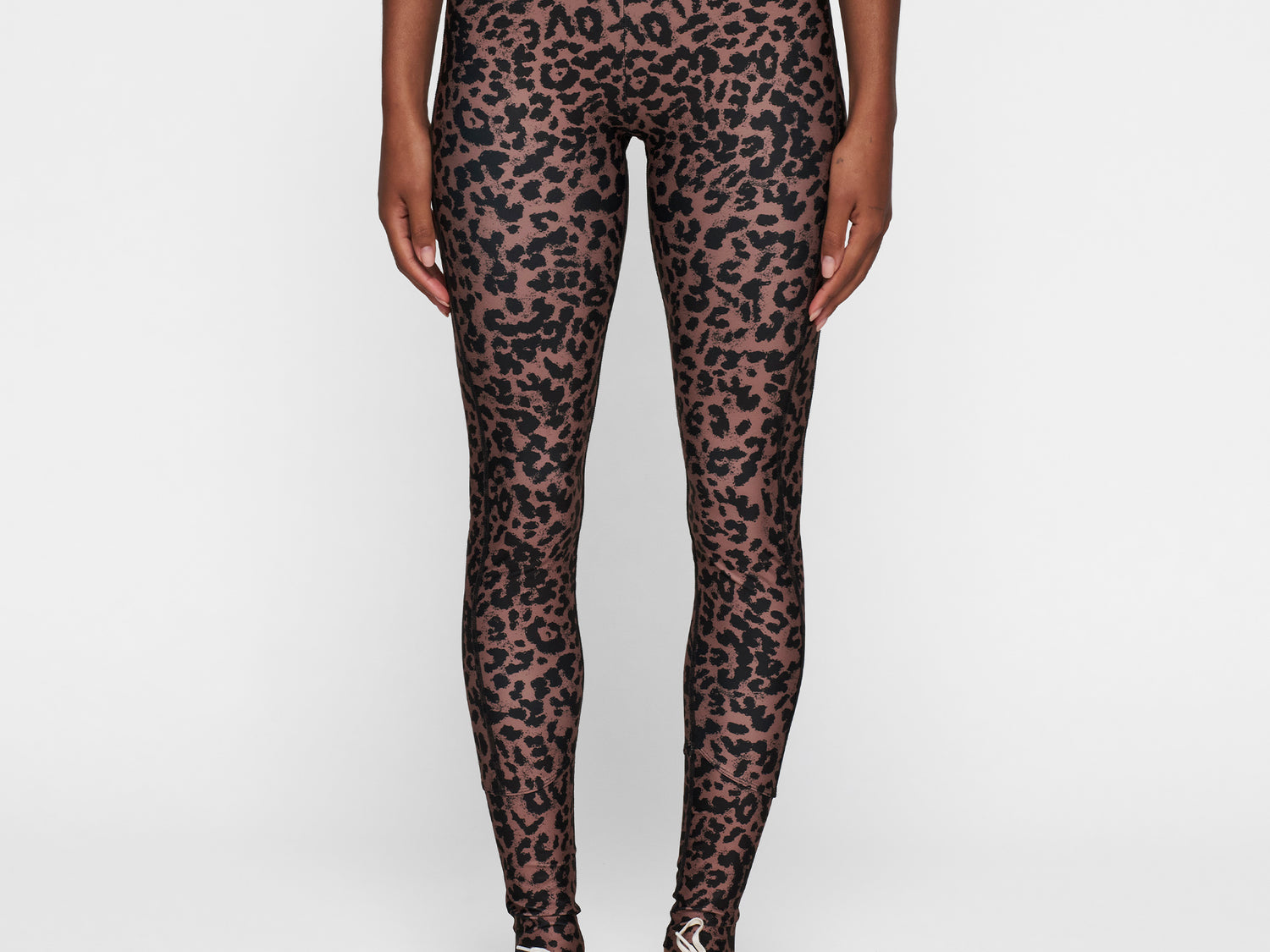 leggings leopard | dark fudge