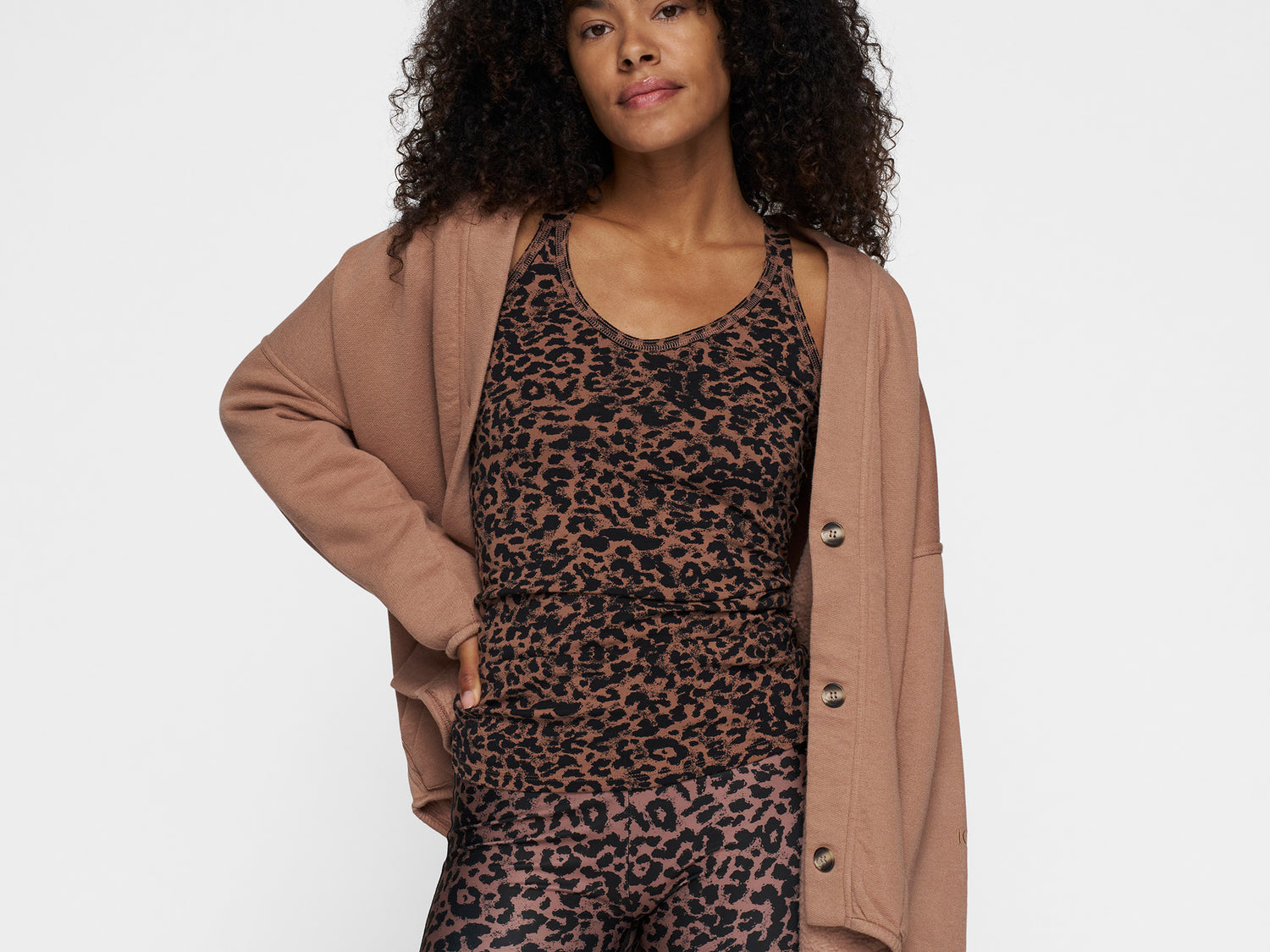 wrapper leopard | dark fudge