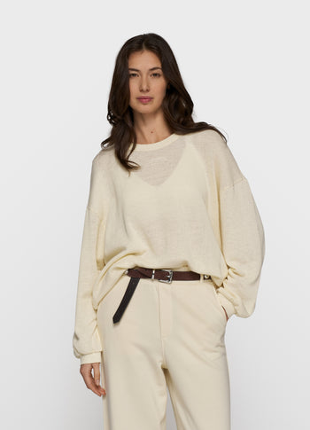 sweater mesh | soft vanilla