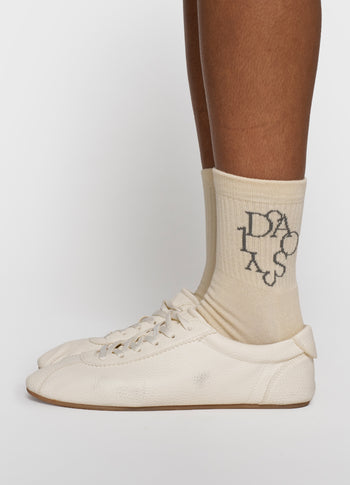 socks curly 10 | soft vanilla