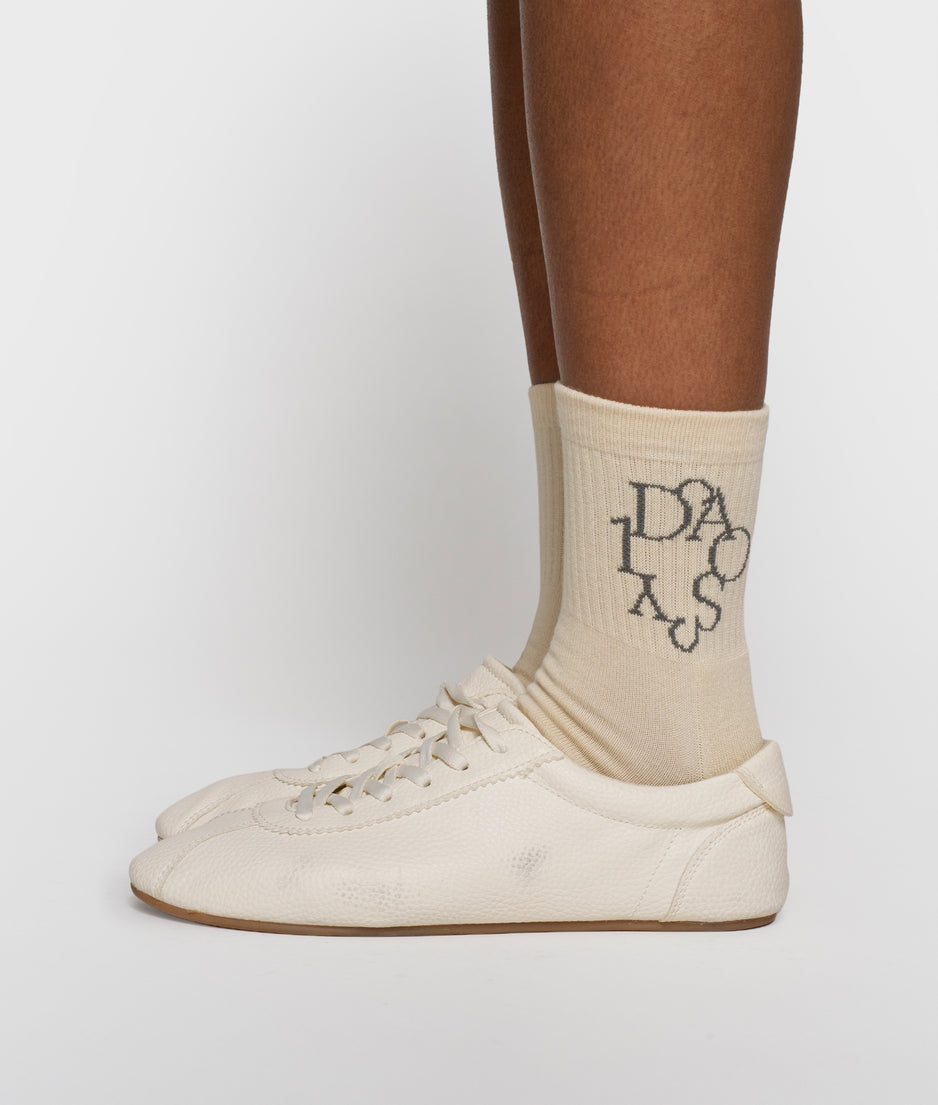 socks curly 10 | soft vanilla