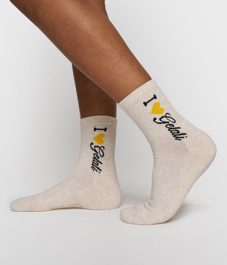 socks gelati | soft white melee