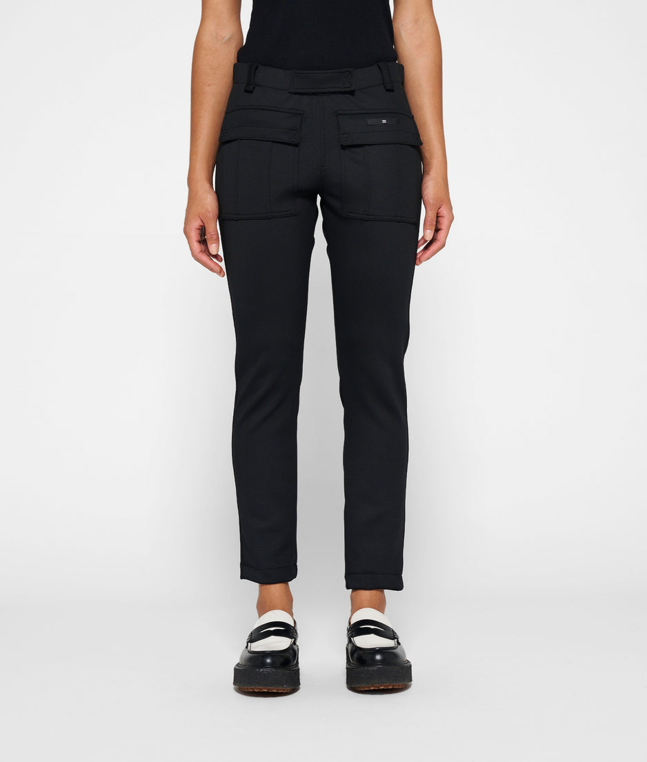 pants scuba | black