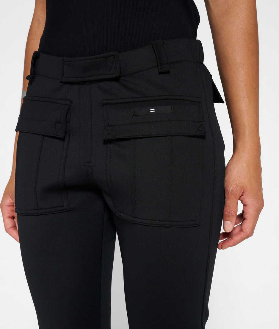 pants scuba | black