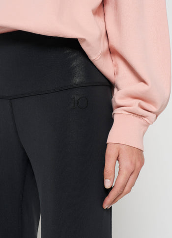 yoga leggings sparkle | black